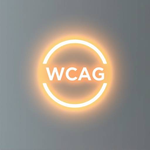 WCAG logo, representing the Web Content Accessibility Guidelines